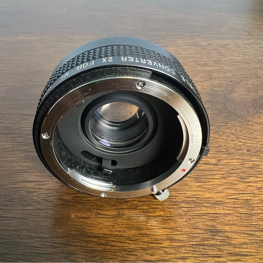 Toyo Optics Auto Tele Converter 2X for Nikon F Mount w/ Case & Caps Camera Lense